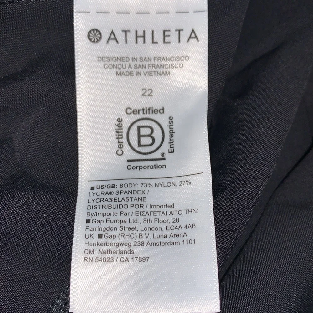 Athleta Stellar Flare Trouser Women’s Size 22 Black - Picture 8 of 11